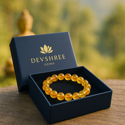 Divine Citrine Bracelet – Attract Abundance & Joy