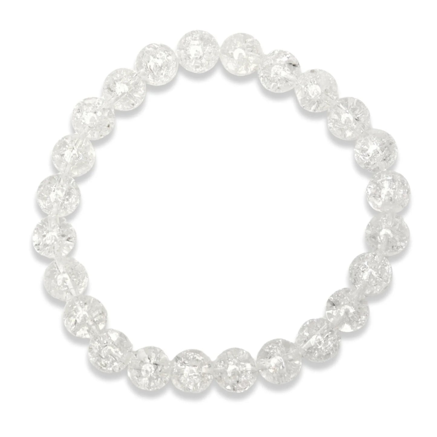 Crackle Quartz Crystal Bracelet by Devshree Gems