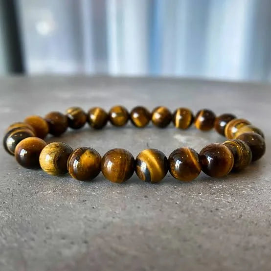 Divine Protector Tiger Eye Bracelet by Devshree Gems - Unlock Inner Power & Prosperity