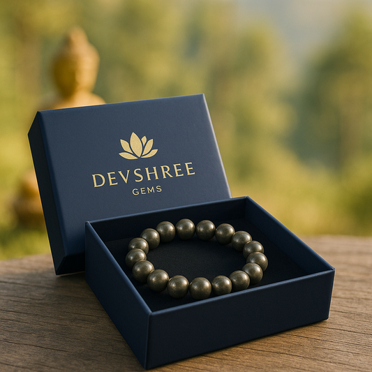 Divine Pyrite Bracelet - Attract Abundance & Protection