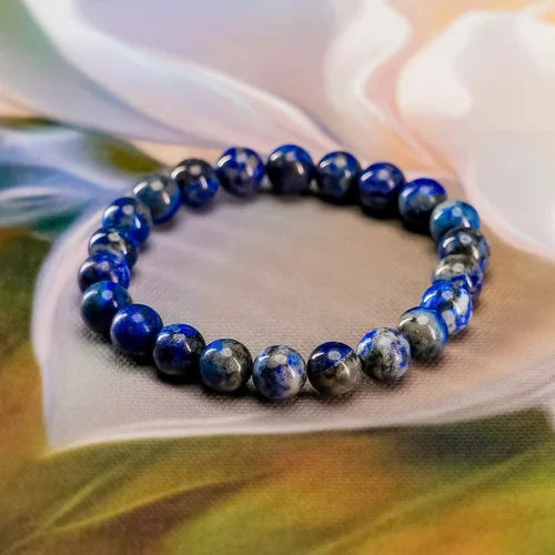 Divine Wisdom Lapis Lazuli Band - Embrace Truth & Clarity